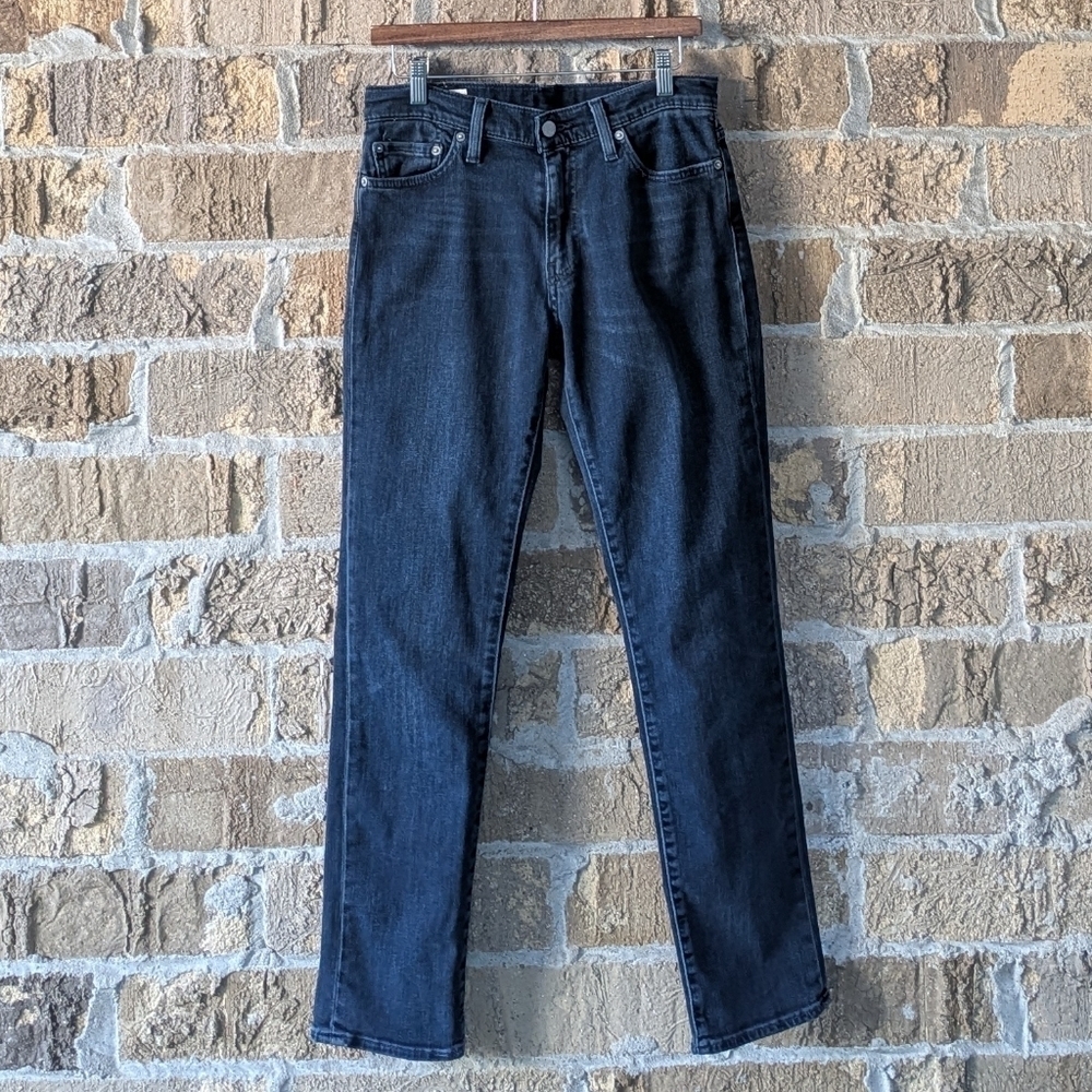 Levi's Premium 511 Slim Fit Jeans Size 30x30 Dark Blue Black